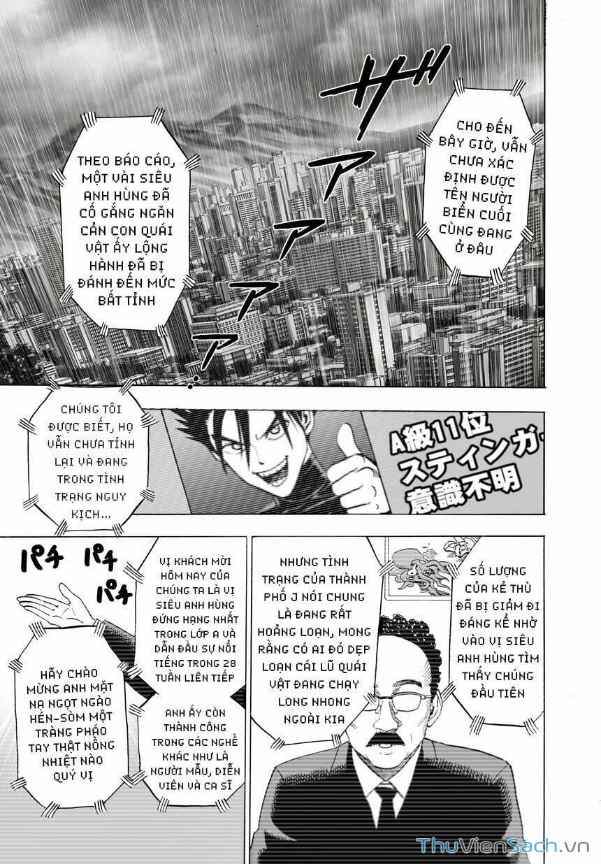 Truyện Tranh Anh Hùng: One-Punch Man trang 4