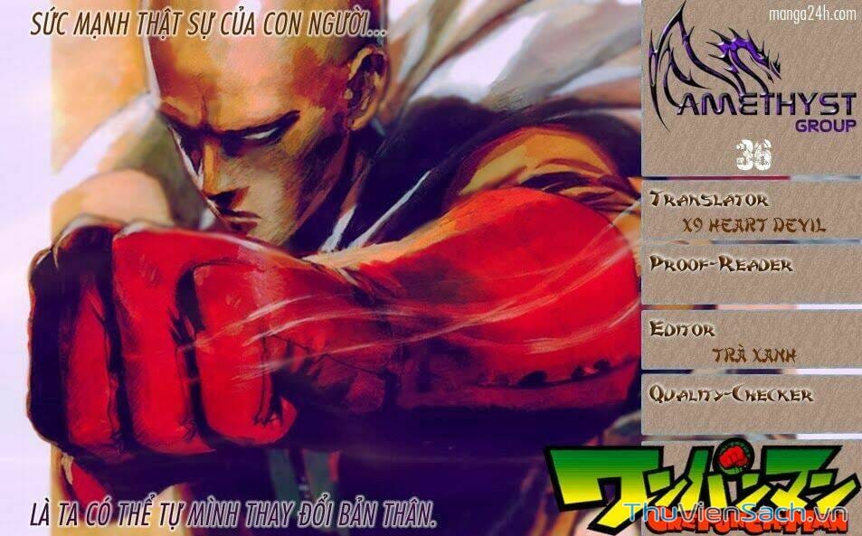 Truyện Tranh Anh Hùng: One-Punch Man trang 4