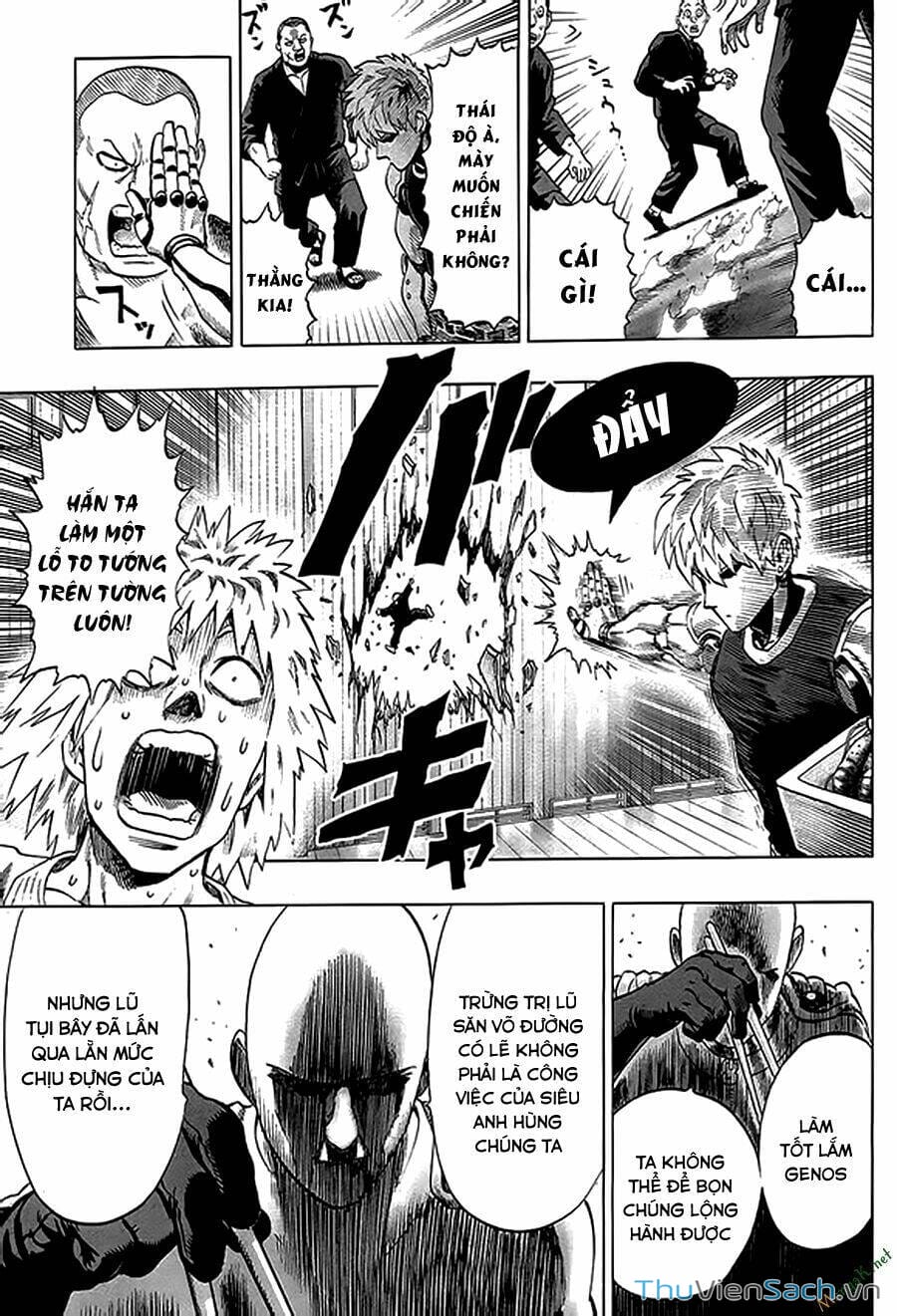 Truyện Tranh Anh Hùng: One-Punch Man trang 4