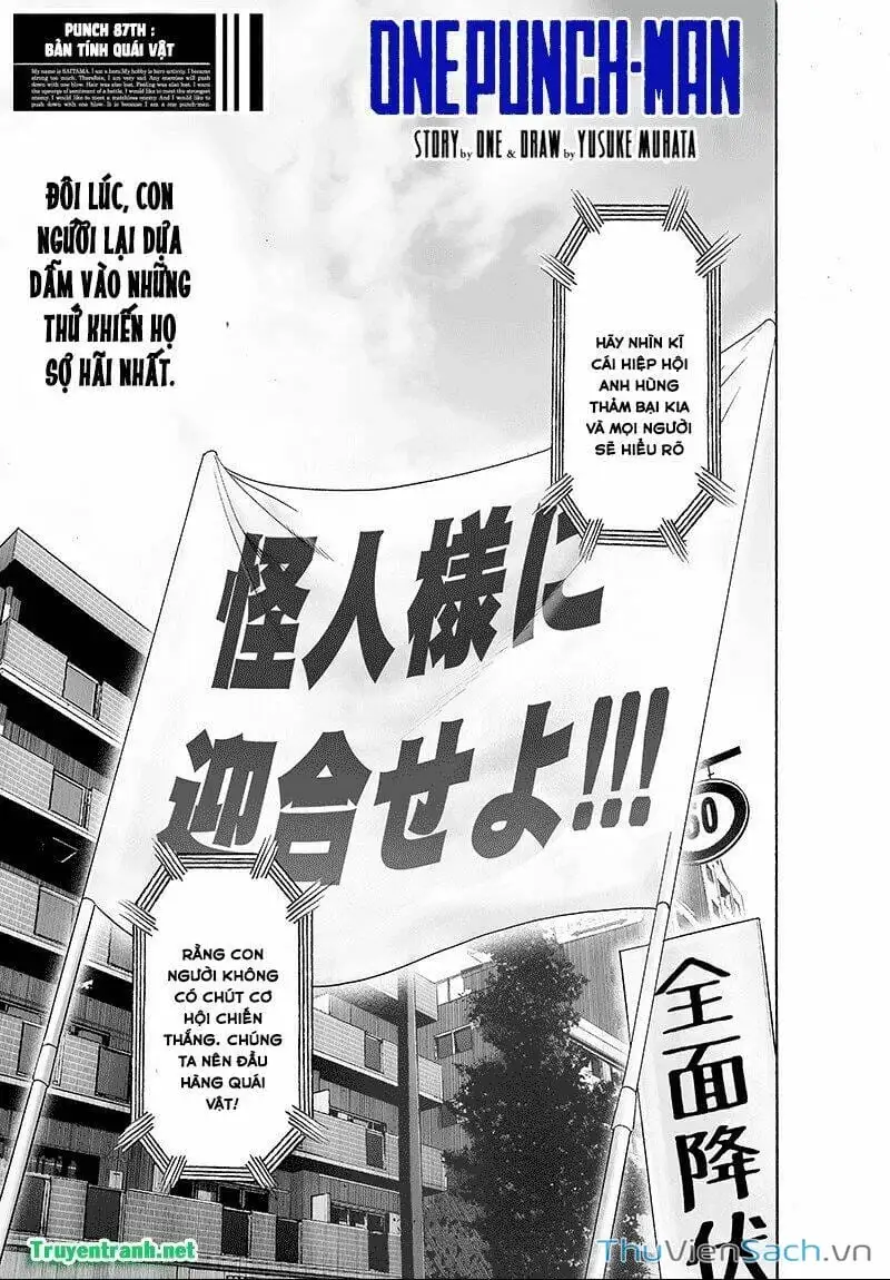 Truyện Tranh Anh Hùng: One-Punch Man trang 4