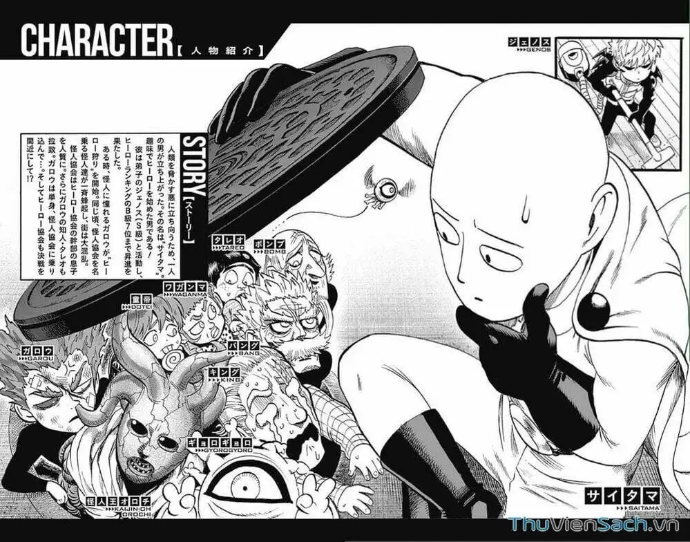 Truyện Tranh Anh Hùng: One-Punch Man trang 4
