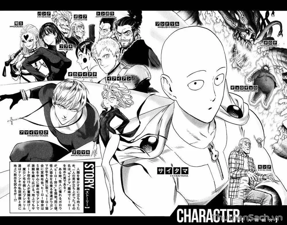 Truyện Tranh Anh Hùng: One-Punch Man trang 4
