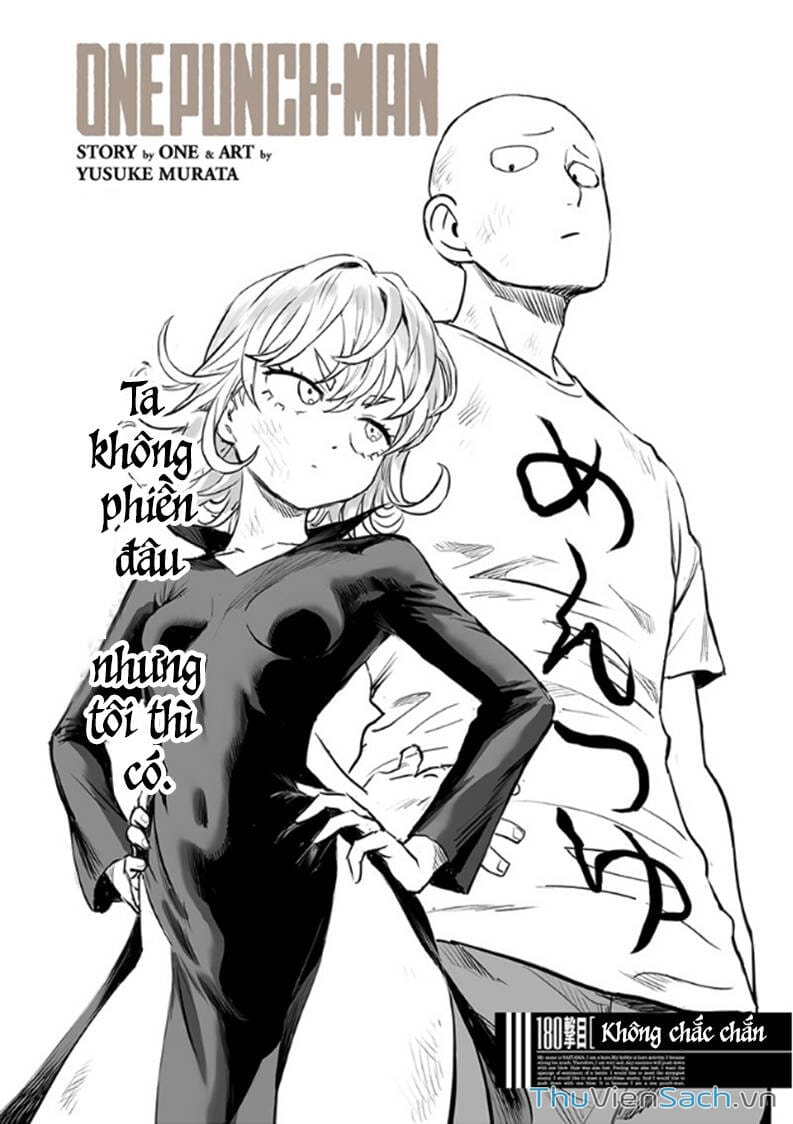 Truyện Tranh Anh Hùng: One-Punch Man trang 4
