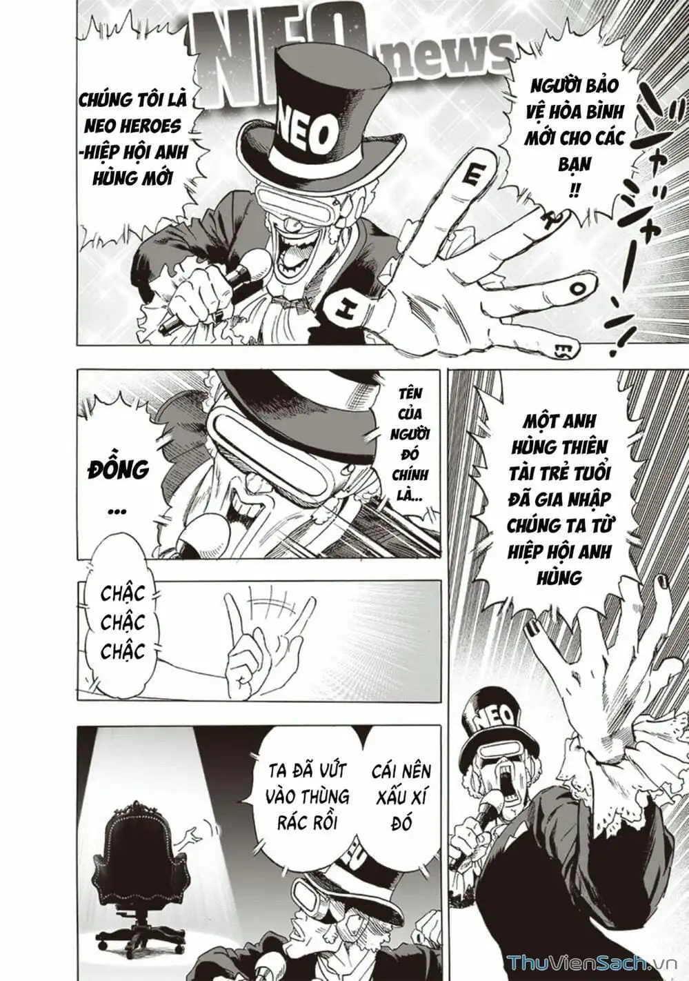 Truyện Tranh Anh Hùng: One-Punch Man trang 4