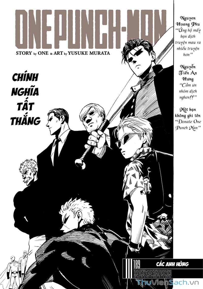 Truyện Tranh Anh Hùng: One-Punch Man trang 4