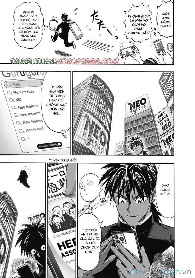 Truyện Tranh Anh Hùng: One-Punch Man trang 4