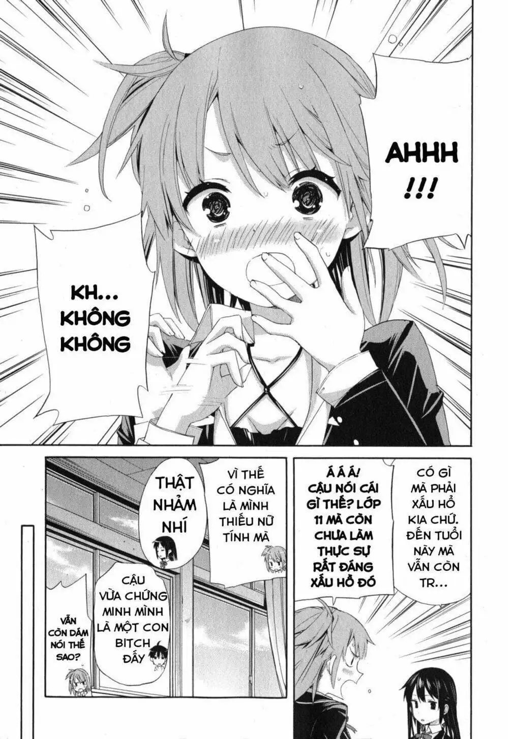 Truyện Tranh Chuyện Tình Thanh Xuân Bi Hài Của Tôi Quả Nhiên Là Sai Lầm - Oregairu trang 6