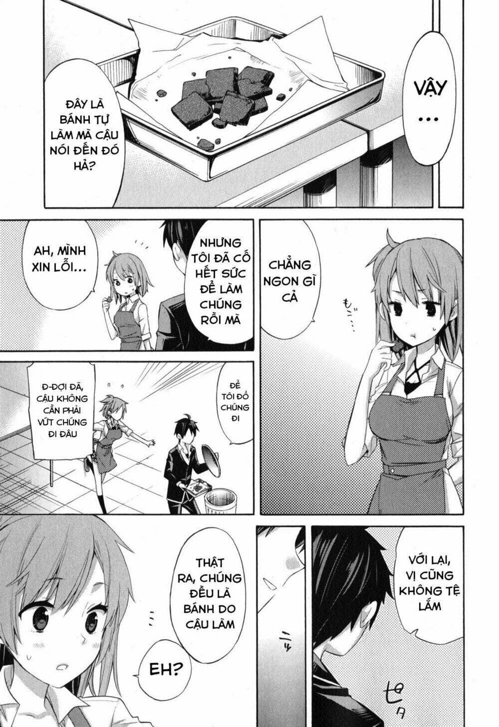 Truyện Tranh Chuyện Tình Thanh Xuân Bi Hài Của Tôi Quả Nhiên Là Sai Lầm - Oregairu trang 6