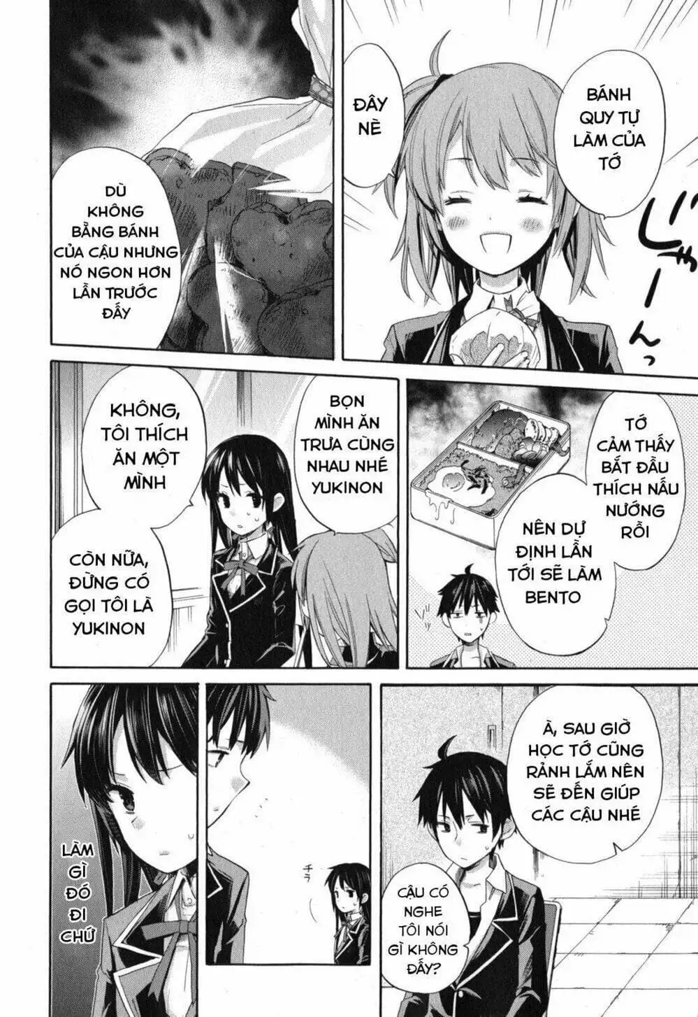 Truyện Tranh Chuyện Tình Thanh Xuân Bi Hài Của Tôi Quả Nhiên Là Sai Lầm - Oregairu trang 6