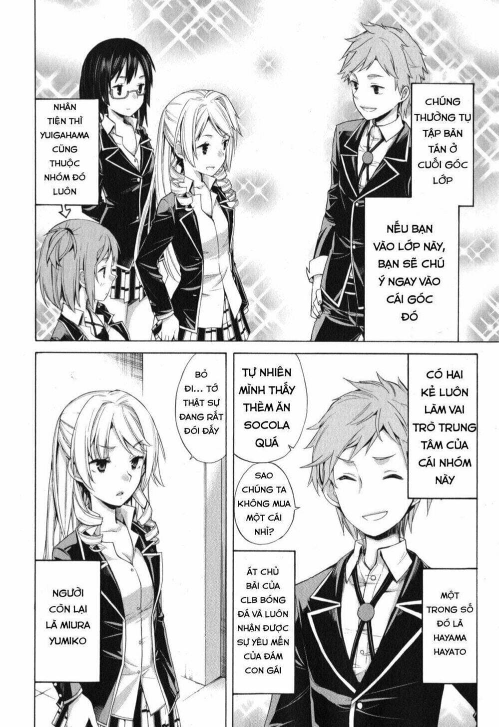 Truyện Tranh Chuyện Tình Thanh Xuân Bi Hài Của Tôi Quả Nhiên Là Sai Lầm - Oregairu trang 6