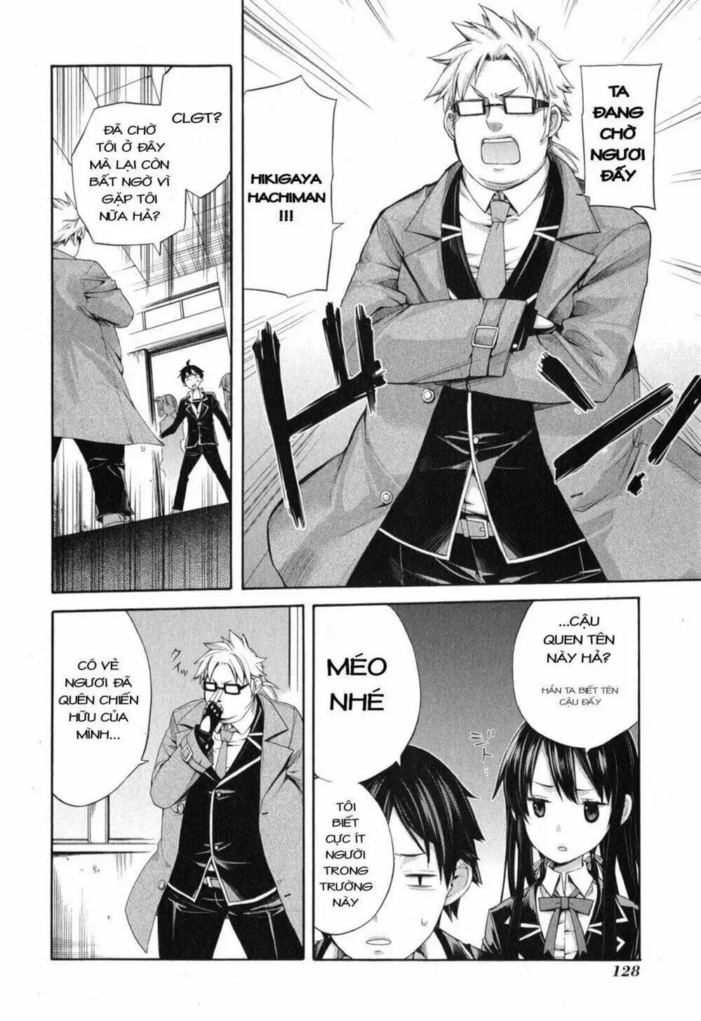 Truyện Tranh Chuyện Tình Thanh Xuân Bi Hài Của Tôi Quả Nhiên Là Sai Lầm - Oregairu trang 6