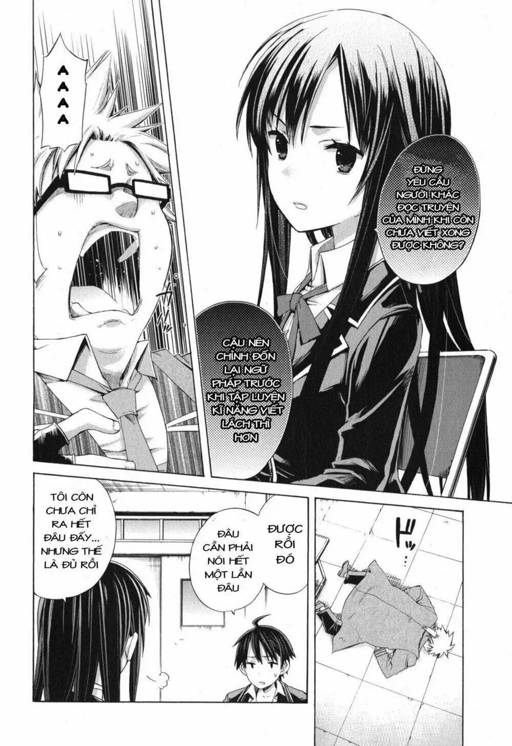 Truyện Tranh Chuyện Tình Thanh Xuân Bi Hài Của Tôi Quả Nhiên Là Sai Lầm - Oregairu trang 6