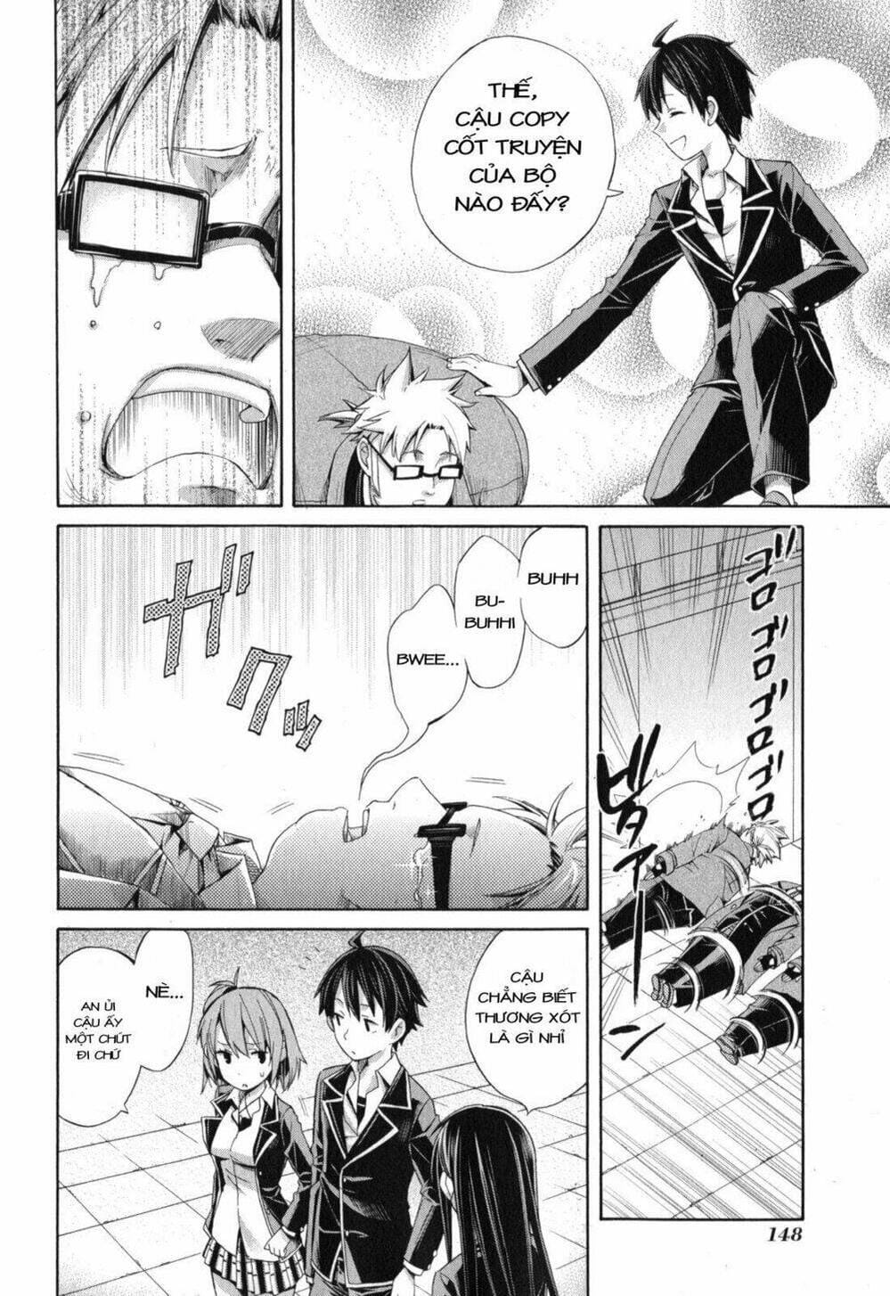 Truyện Tranh Chuyện Tình Thanh Xuân Bi Hài Của Tôi Quả Nhiên Là Sai Lầm - Oregairu trang 6