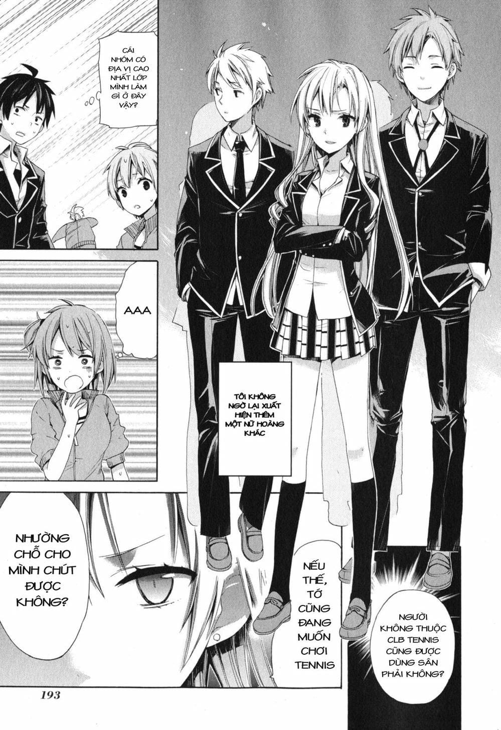 Truyện Tranh Chuyện Tình Thanh Xuân Bi Hài Của Tôi Quả Nhiên Là Sai Lầm - Oregairu trang 6