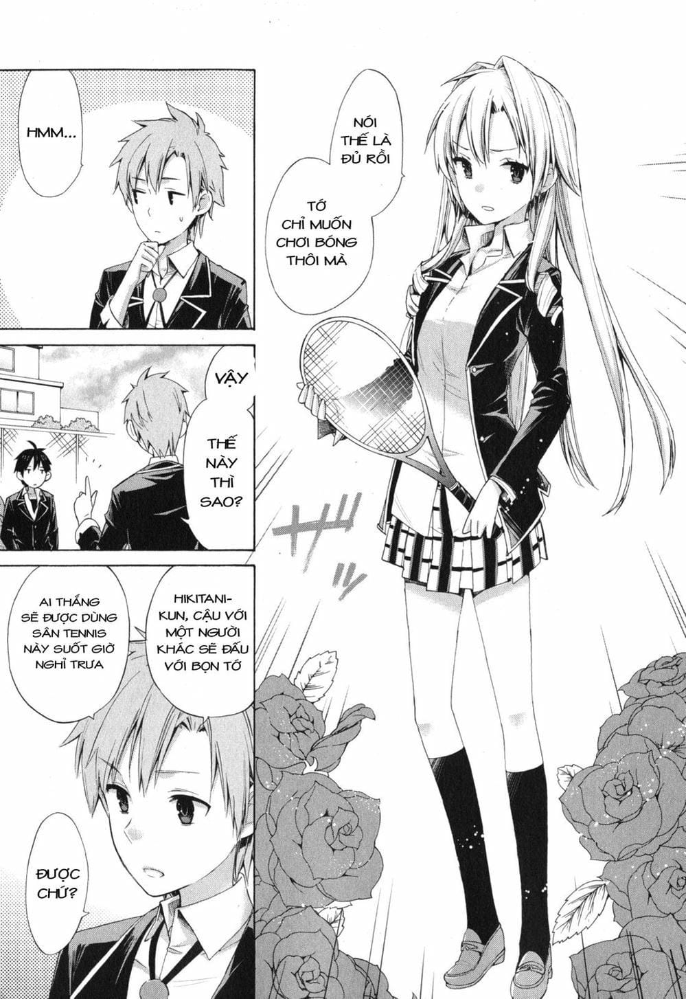 Truyện Tranh Chuyện Tình Thanh Xuân Bi Hài Của Tôi Quả Nhiên Là Sai Lầm - Oregairu trang 6