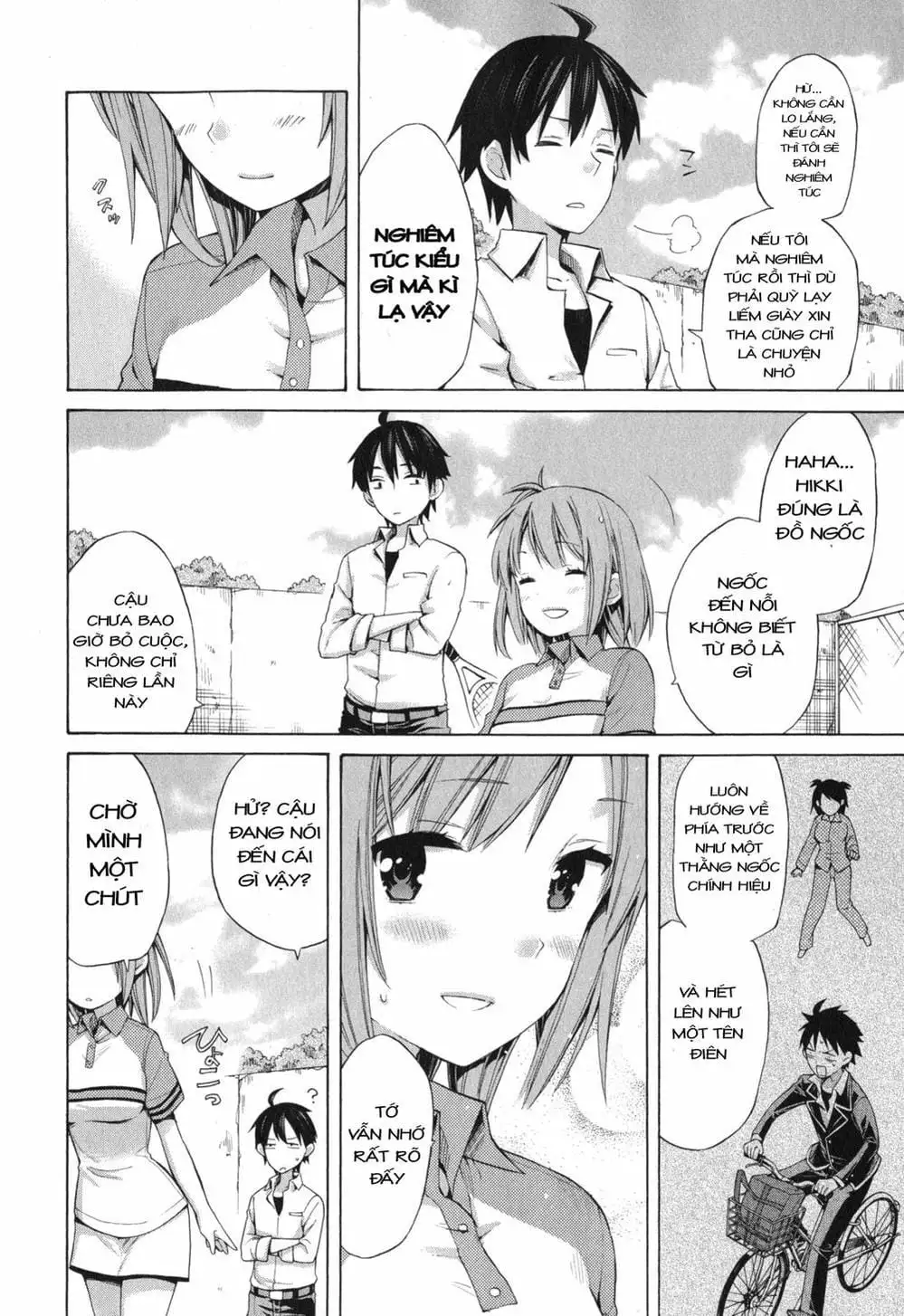 Truyện Tranh Chuyện Tình Thanh Xuân Bi Hài Của Tôi Quả Nhiên Là Sai Lầm - Oregairu trang 6