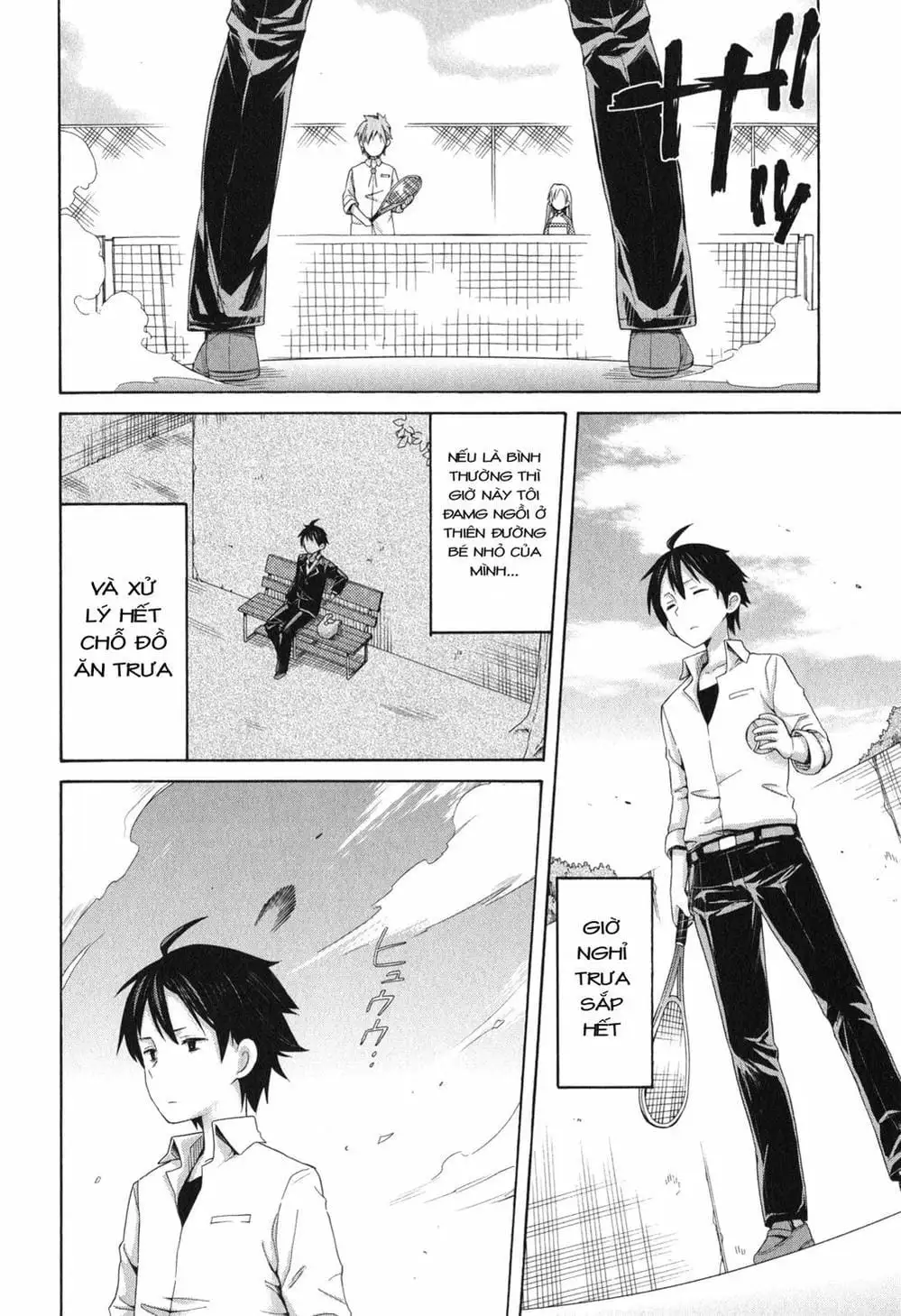 Truyện Tranh Chuyện Tình Thanh Xuân Bi Hài Của Tôi Quả Nhiên Là Sai Lầm - Oregairu trang 6