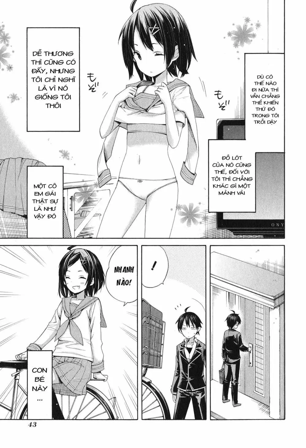 Truyện Tranh Chuyện Tình Thanh Xuân Bi Hài Của Tôi Quả Nhiên Là Sai Lầm - Oregairu trang 6