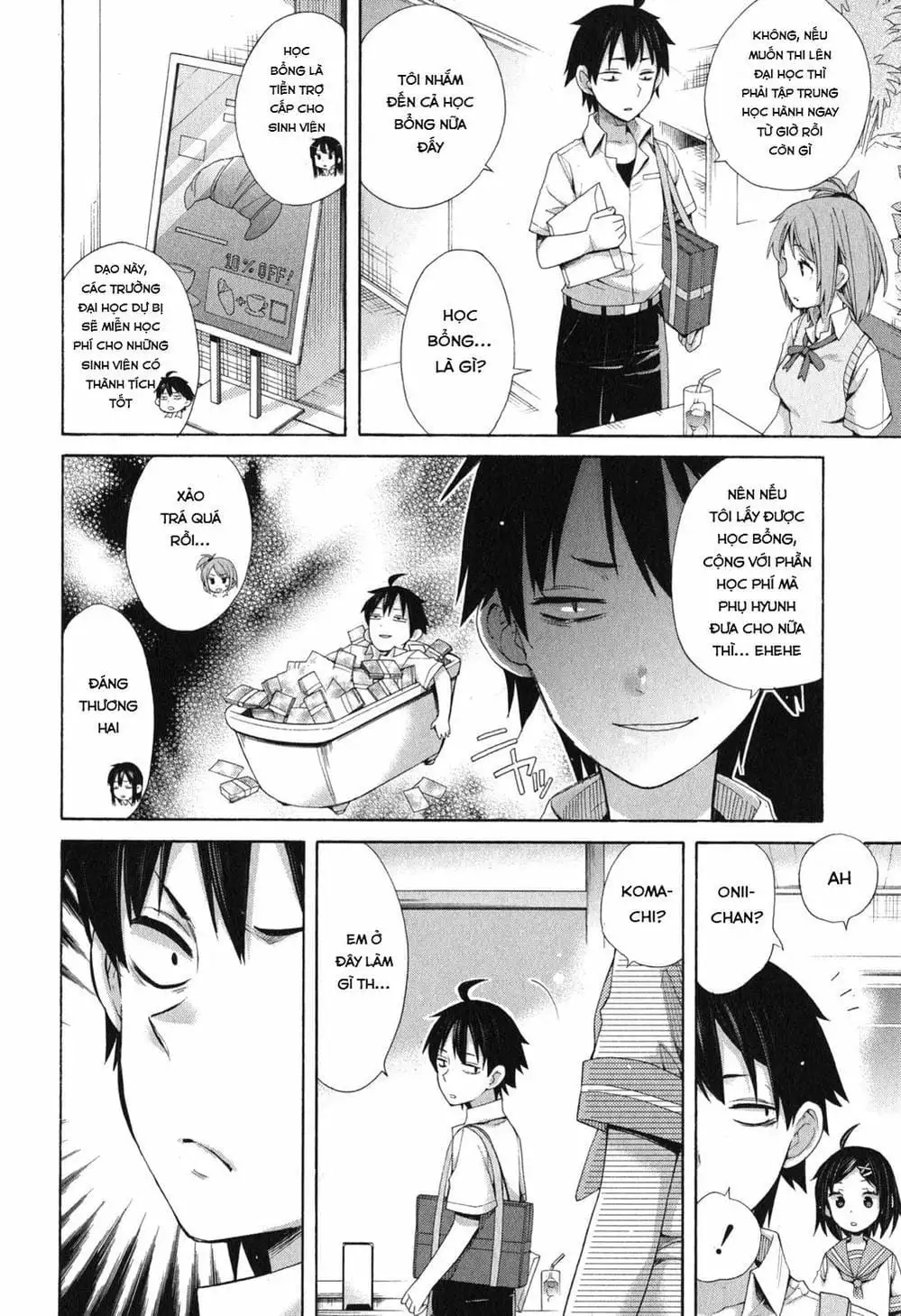 Truyện Tranh Chuyện Tình Thanh Xuân Bi Hài Của Tôi Quả Nhiên Là Sai Lầm - Oregairu trang 6