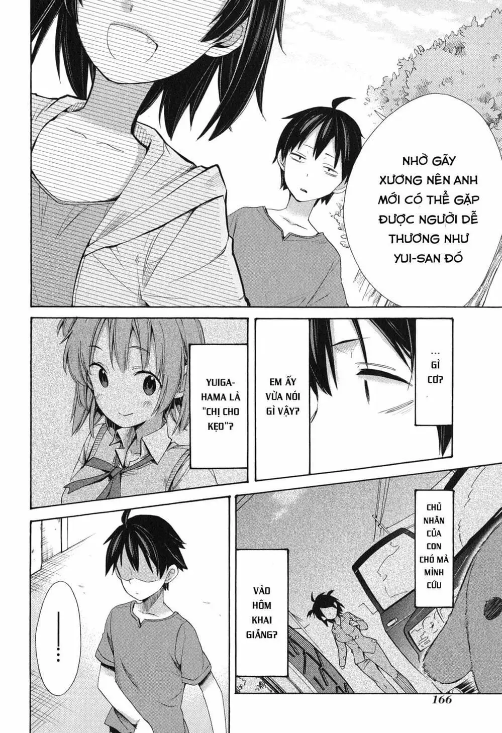 Truyện Tranh Chuyện Tình Thanh Xuân Bi Hài Của Tôi Quả Nhiên Là Sai Lầm - Oregairu trang 6