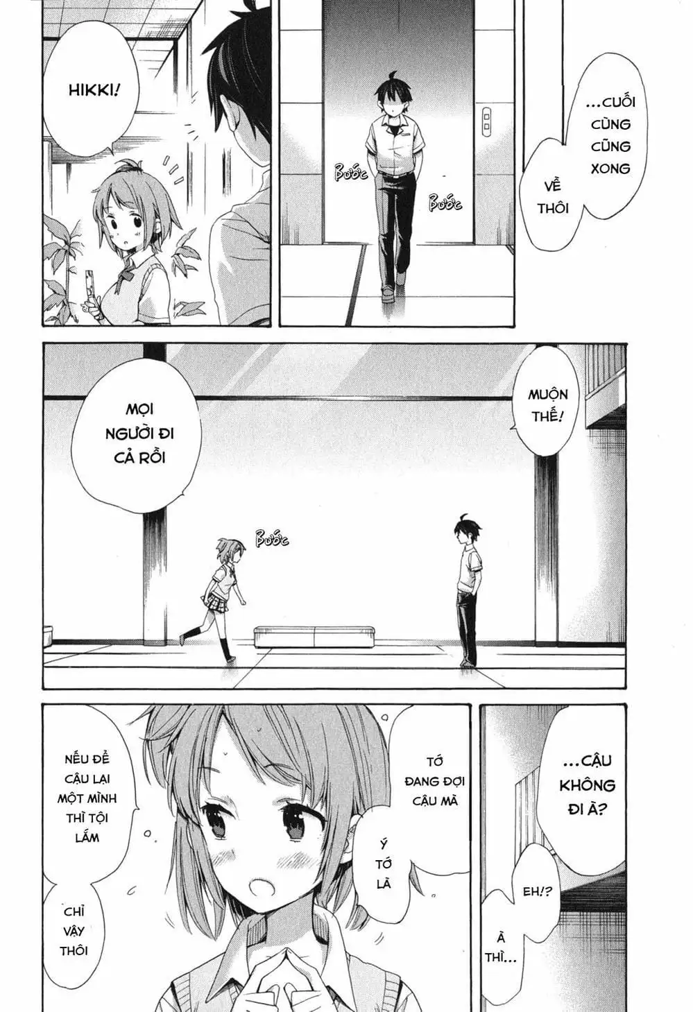 Truyện Tranh Chuyện Tình Thanh Xuân Bi Hài Của Tôi Quả Nhiên Là Sai Lầm - Oregairu trang 6