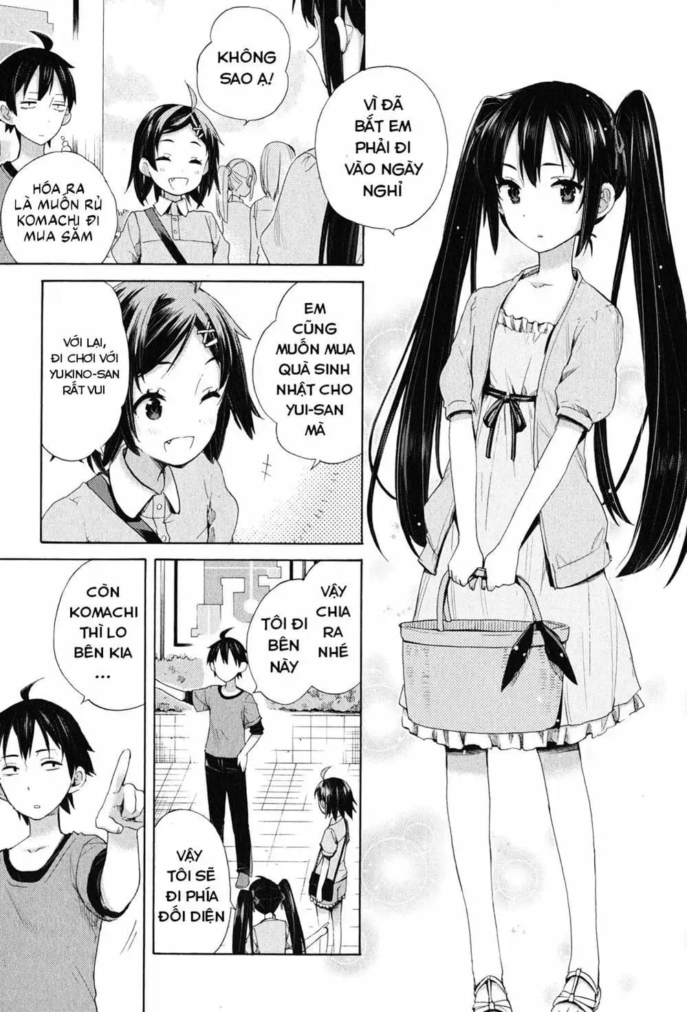 Truyện Tranh Chuyện Tình Thanh Xuân Bi Hài Của Tôi Quả Nhiên Là Sai Lầm - Oregairu trang 6