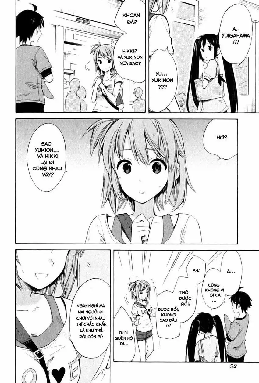 Truyện Tranh Chuyện Tình Thanh Xuân Bi Hài Của Tôi Quả Nhiên Là Sai Lầm - Oregairu trang 6