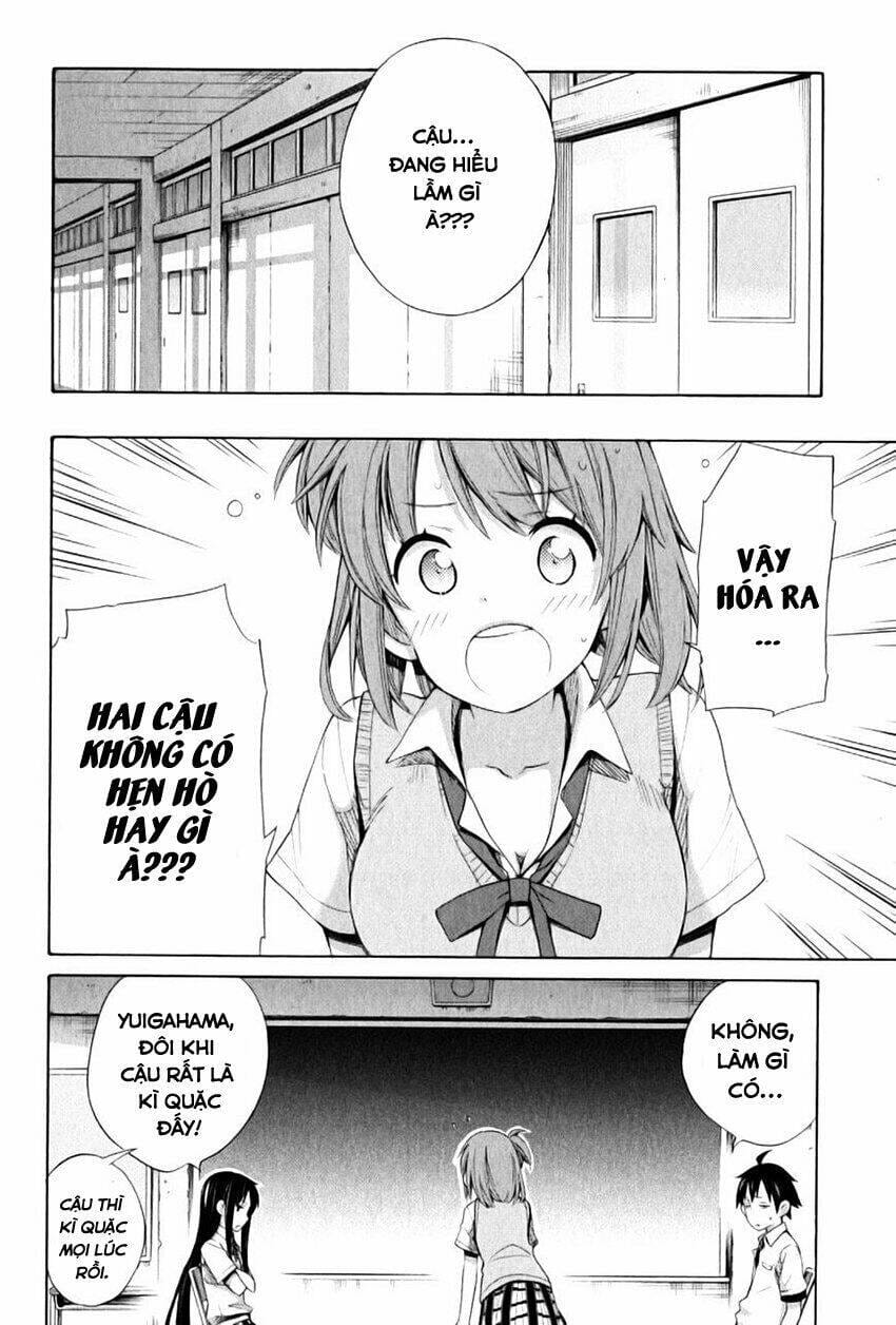 Truyện Tranh Chuyện Tình Thanh Xuân Bi Hài Của Tôi Quả Nhiên Là Sai Lầm - Oregairu trang 6