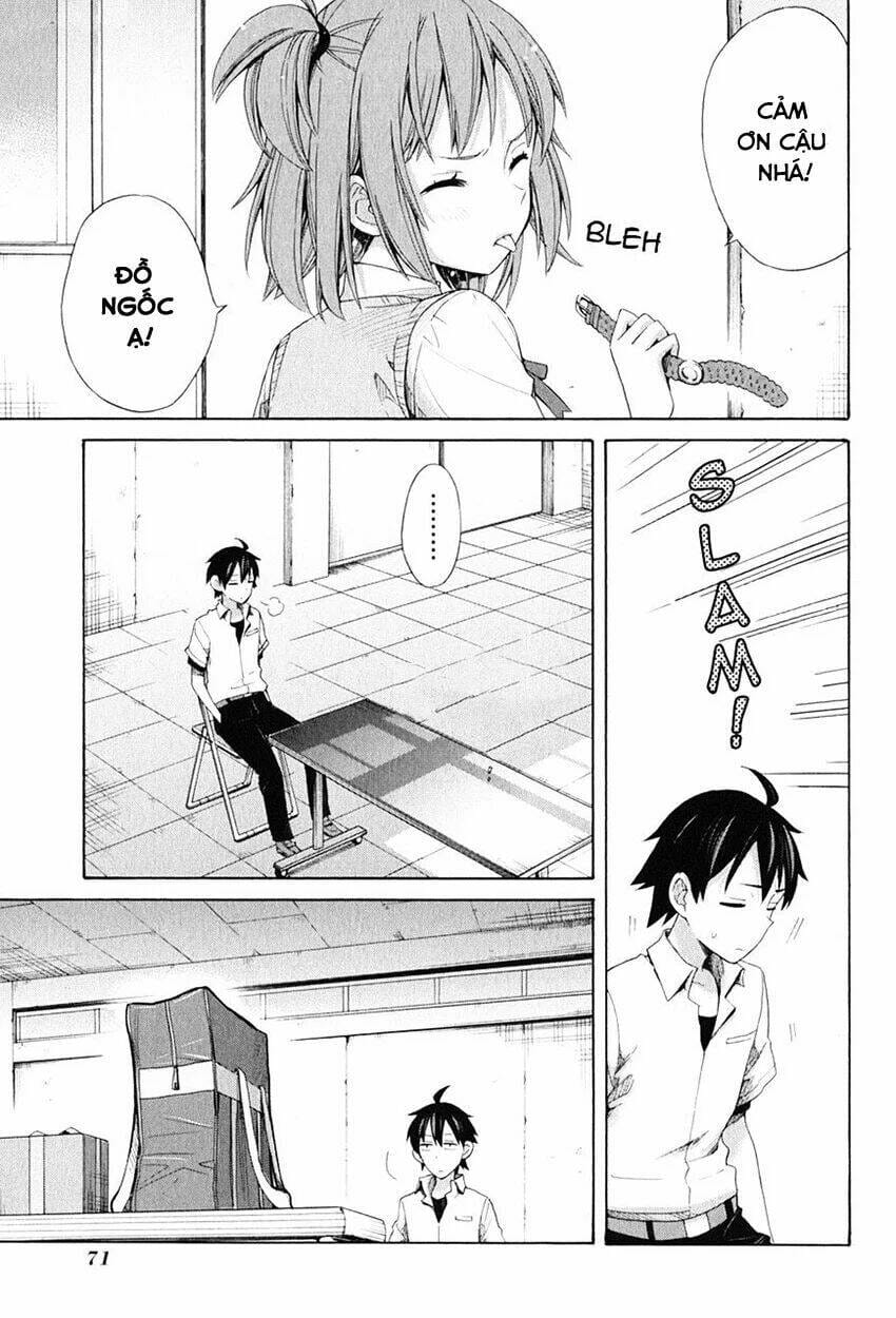 Truyện Tranh Chuyện Tình Thanh Xuân Bi Hài Của Tôi Quả Nhiên Là Sai Lầm - Oregairu trang 6