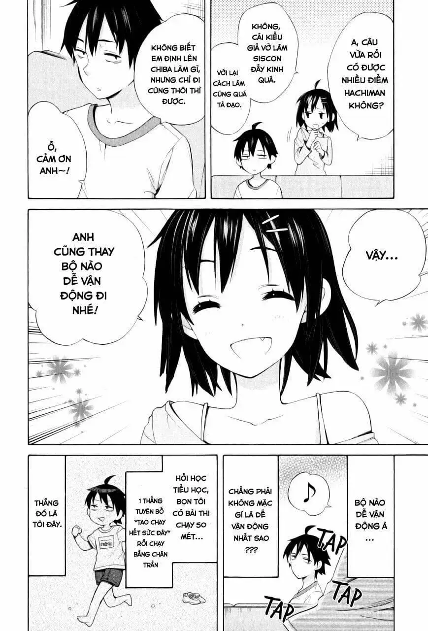 Truyện Tranh Chuyện Tình Thanh Xuân Bi Hài Của Tôi Quả Nhiên Là Sai Lầm - Oregairu trang 6