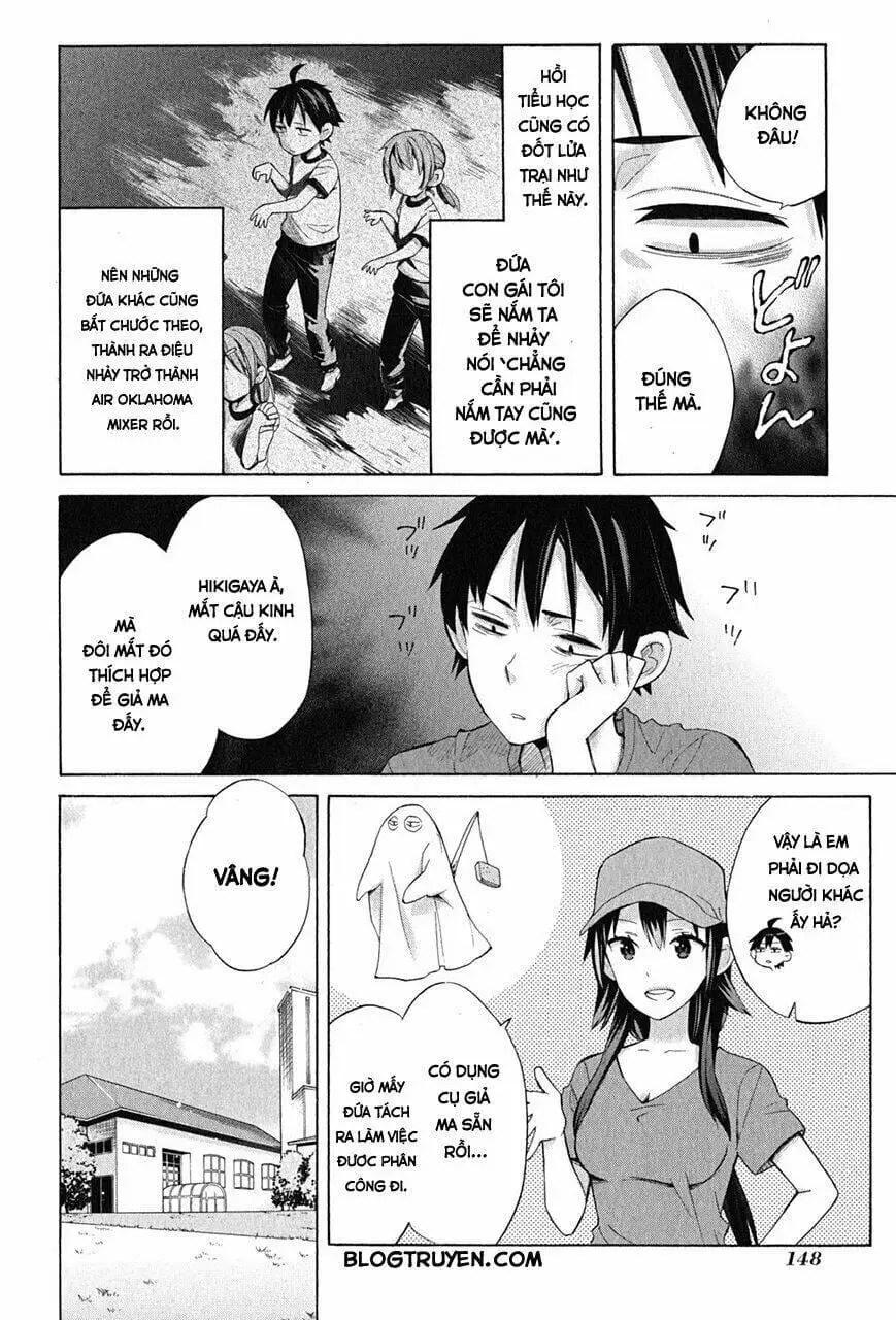 Truyện Tranh Chuyện Tình Thanh Xuân Bi Hài Của Tôi Quả Nhiên Là Sai Lầm - Oregairu trang 6