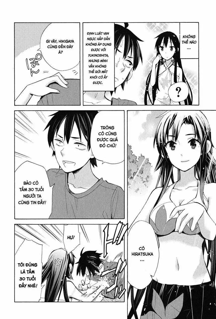 Truyện Tranh Chuyện Tình Thanh Xuân Bi Hài Của Tôi Quả Nhiên Là Sai Lầm - Oregairu trang 6