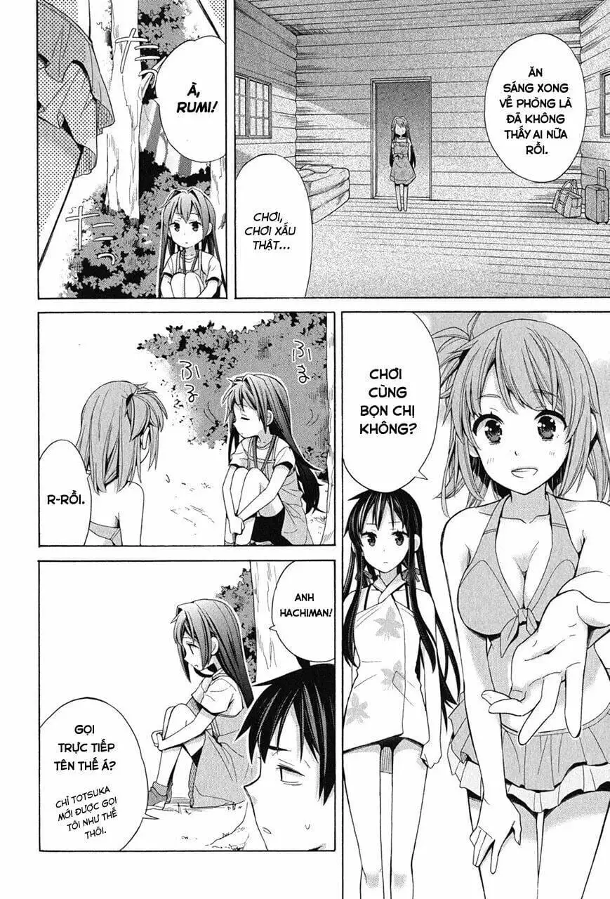 Truyện Tranh Chuyện Tình Thanh Xuân Bi Hài Của Tôi Quả Nhiên Là Sai Lầm - Oregairu trang 6