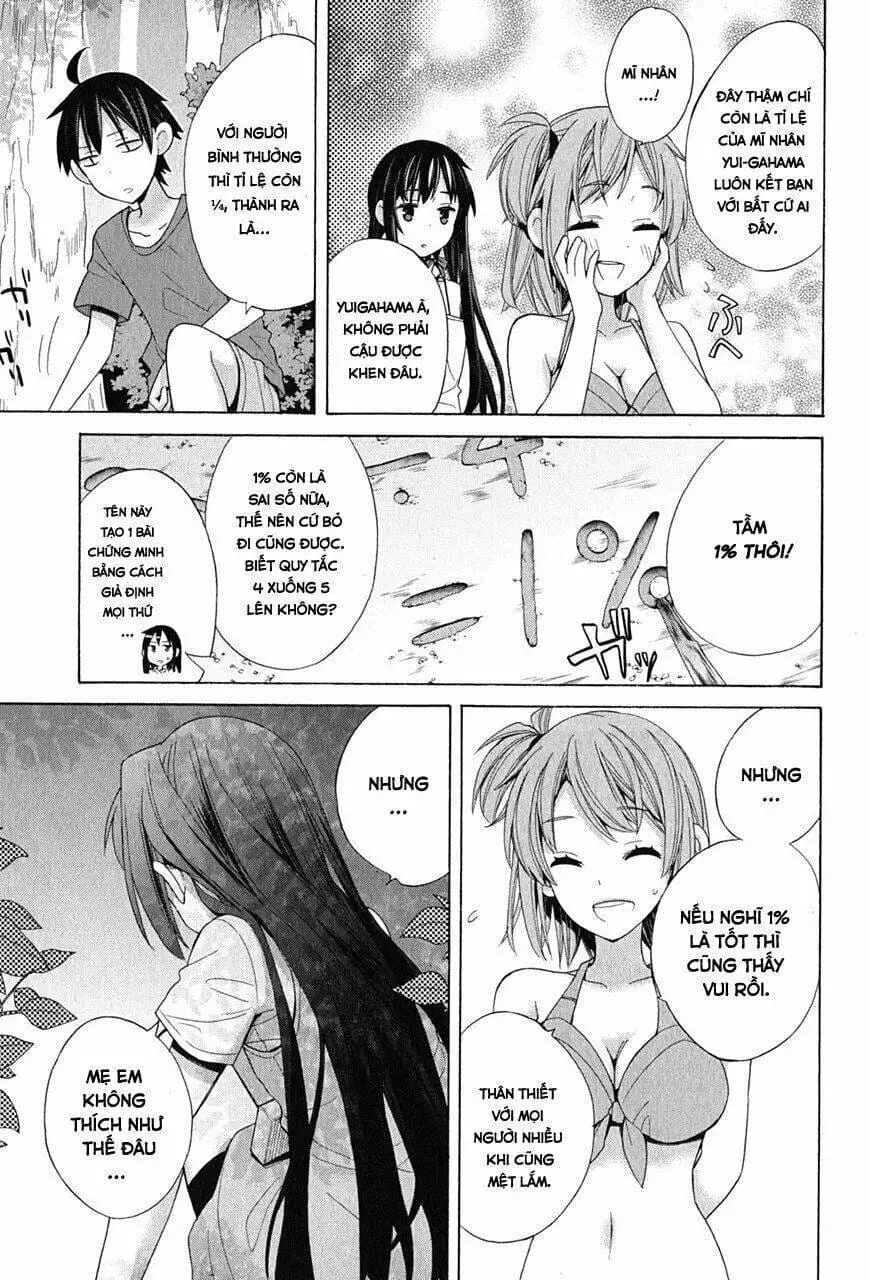 Truyện Tranh Chuyện Tình Thanh Xuân Bi Hài Của Tôi Quả Nhiên Là Sai Lầm - Oregairu trang 6