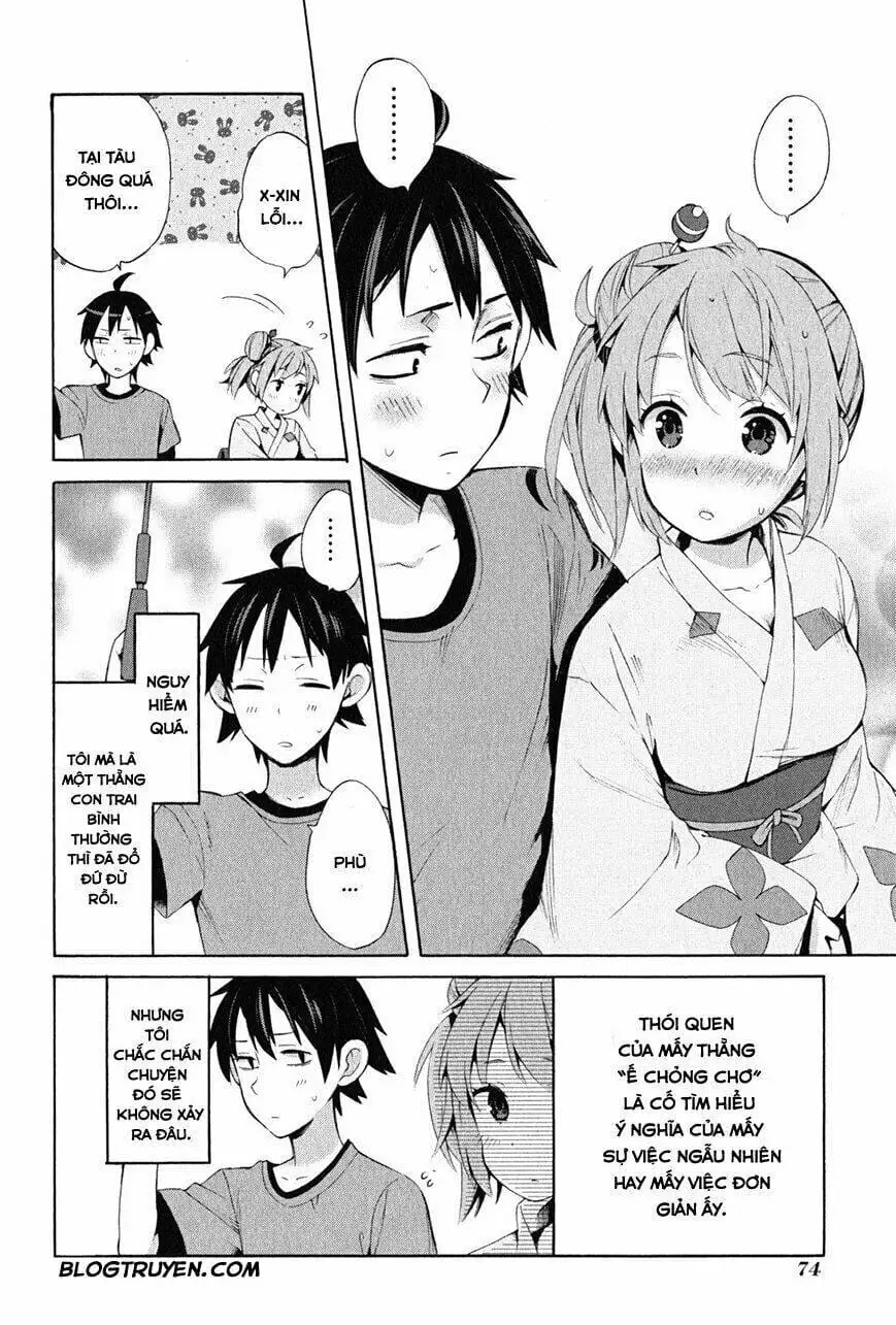 Truyện Tranh Chuyện Tình Thanh Xuân Bi Hài Của Tôi Quả Nhiên Là Sai Lầm - Oregairu trang 6