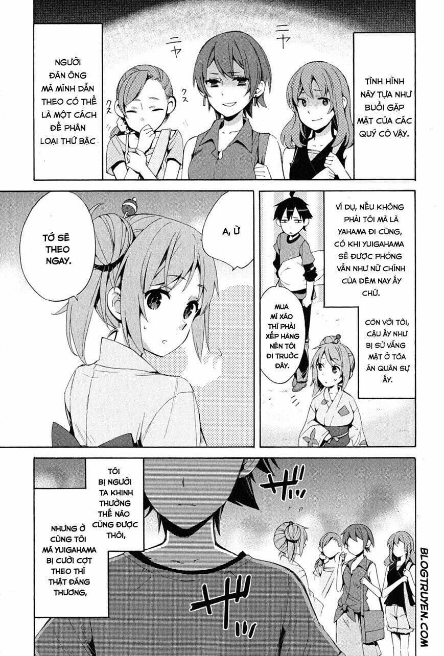 Truyện Tranh Chuyện Tình Thanh Xuân Bi Hài Của Tôi Quả Nhiên Là Sai Lầm - Oregairu trang 6