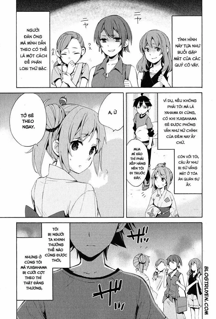 Truyện Tranh Chuyện Tình Thanh Xuân Bi Hài Của Tôi Quả Nhiên Là Sai Lầm - Oregairu trang 6