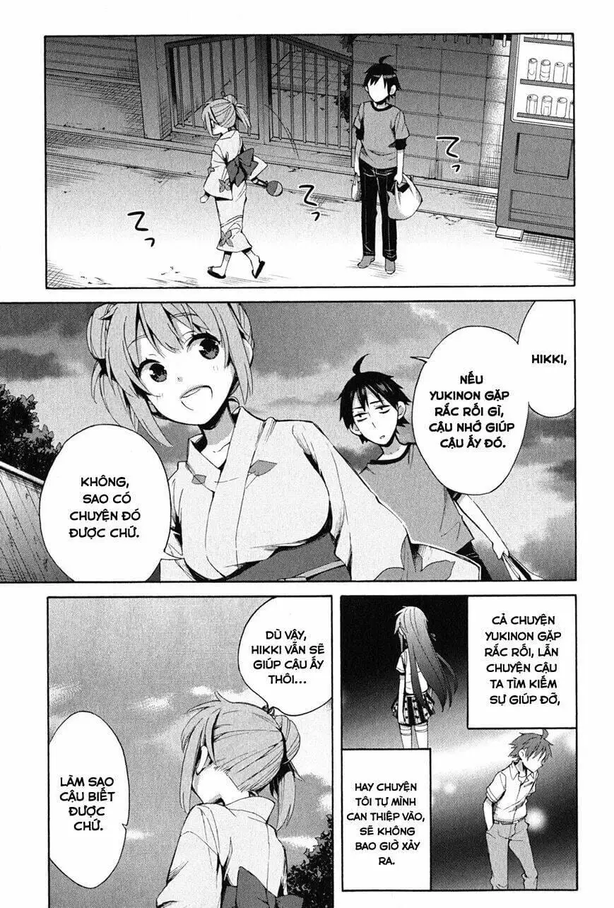 Truyện Tranh Chuyện Tình Thanh Xuân Bi Hài Của Tôi Quả Nhiên Là Sai Lầm - Oregairu trang 6