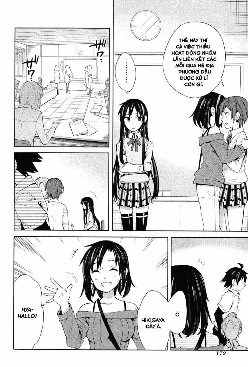 Truyện Tranh Chuyện Tình Thanh Xuân Bi Hài Của Tôi Quả Nhiên Là Sai Lầm - Oregairu trang 6