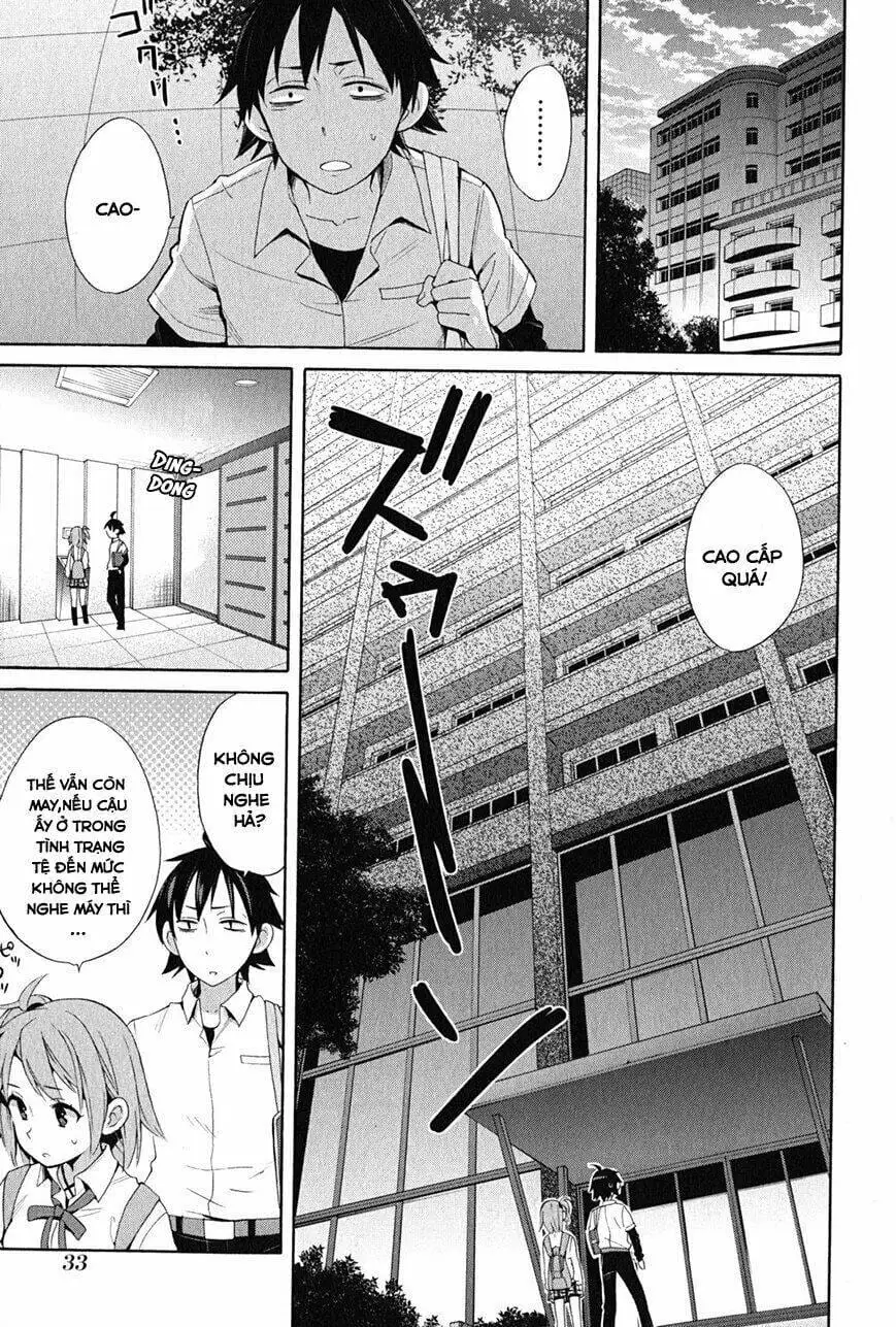 Truyện Tranh Chuyện Tình Thanh Xuân Bi Hài Của Tôi Quả Nhiên Là Sai Lầm - Oregairu trang 6