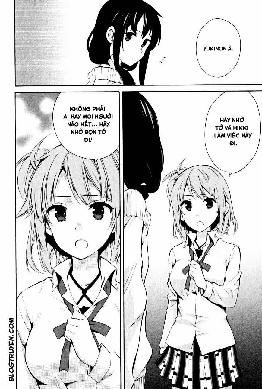 Truyện Tranh Chuyện Tình Thanh Xuân Bi Hài Của Tôi Quả Nhiên Là Sai Lầm - Oregairu trang 6