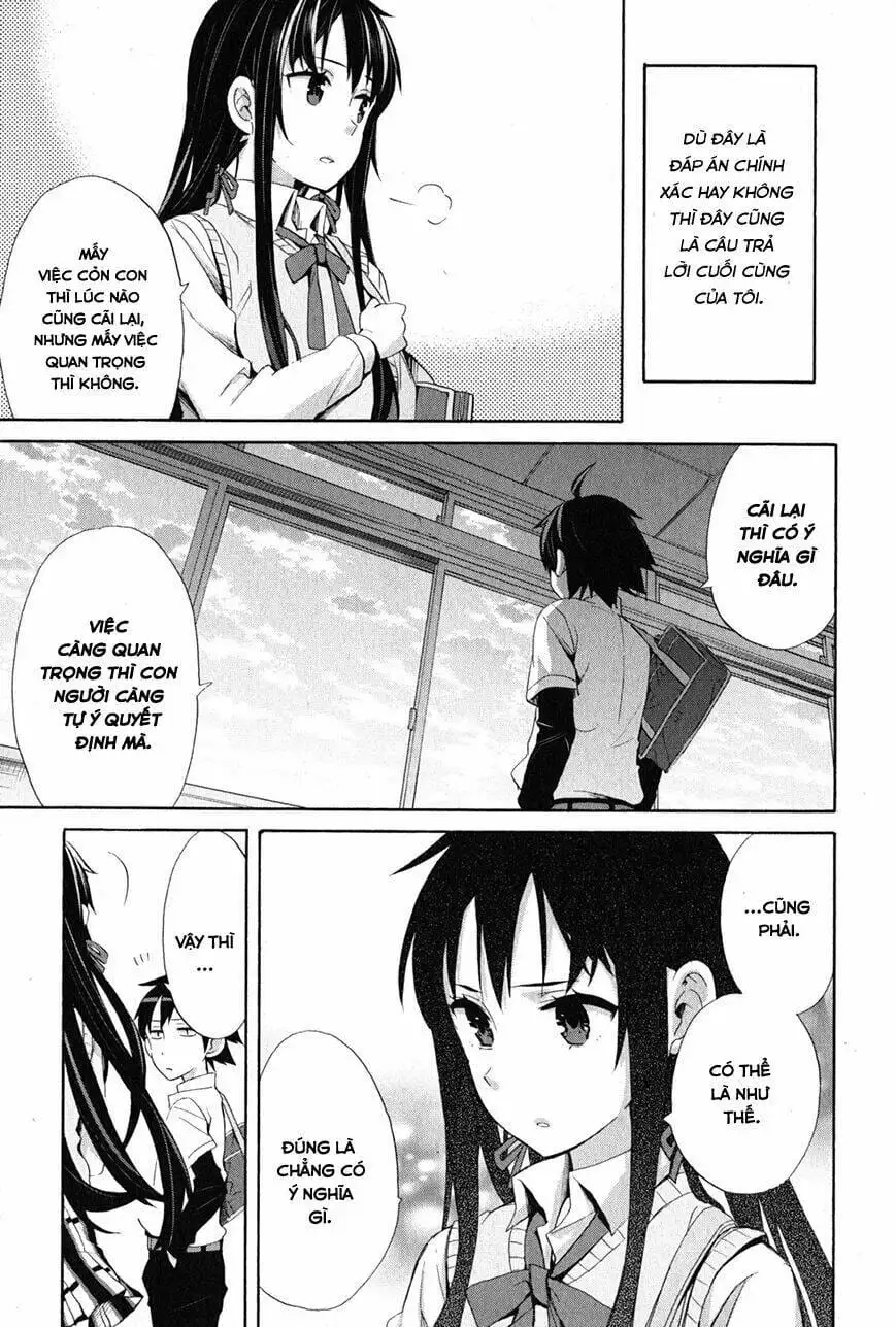 Truyện Tranh Chuyện Tình Thanh Xuân Bi Hài Của Tôi Quả Nhiên Là Sai Lầm - Oregairu trang 6