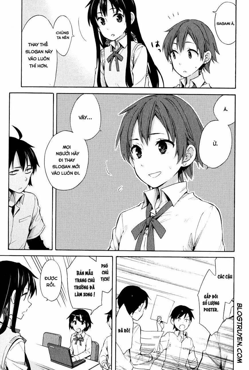 Truyện Tranh Chuyện Tình Thanh Xuân Bi Hài Của Tôi Quả Nhiên Là Sai Lầm - Oregairu trang 6