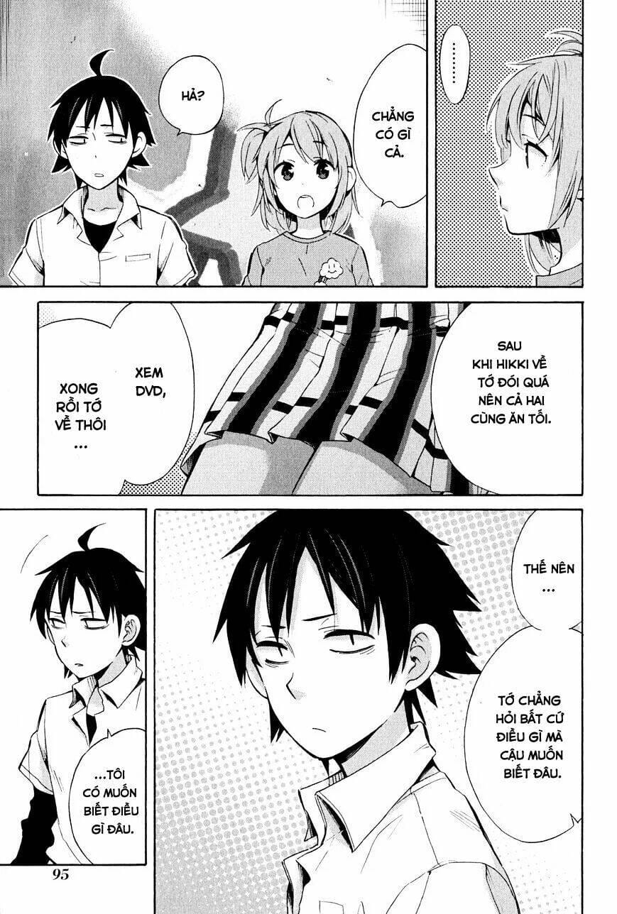 Truyện Tranh Chuyện Tình Thanh Xuân Bi Hài Của Tôi Quả Nhiên Là Sai Lầm - Oregairu trang 6