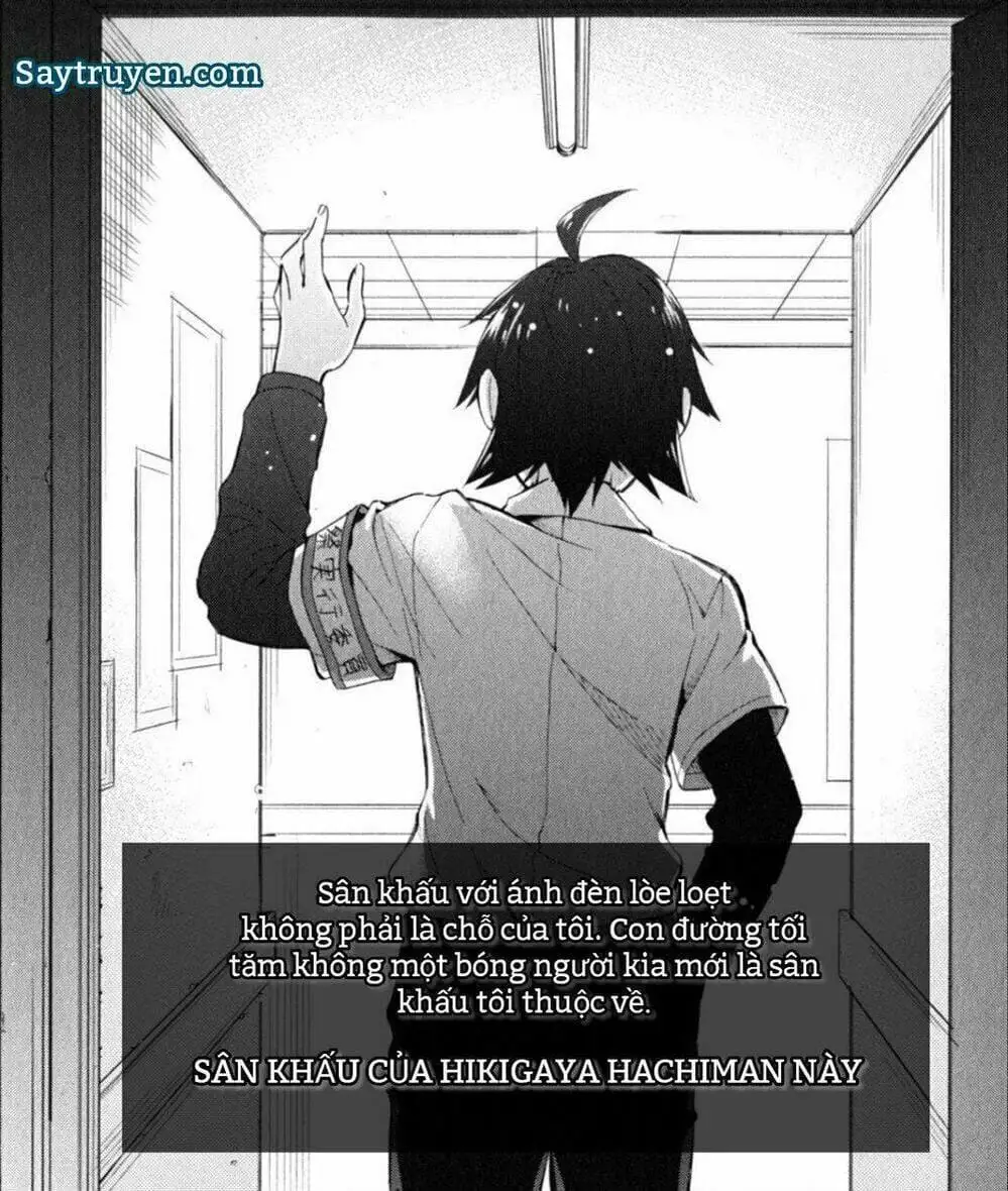 Truyện Tranh Chuyện Tình Thanh Xuân Bi Hài Của Tôi Quả Nhiên Là Sai Lầm - Oregairu trang 6