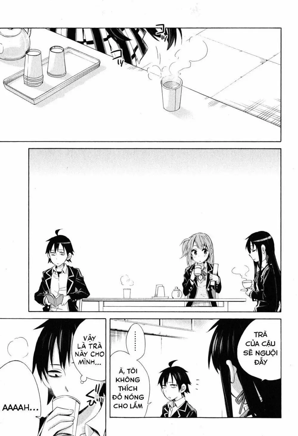 Truyện Tranh Chuyện Tình Thanh Xuân Bi Hài Của Tôi Quả Nhiên Là Sai Lầm - Oregairu trang 6