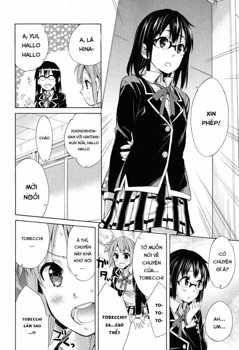 Truyện Tranh Chuyện Tình Thanh Xuân Bi Hài Của Tôi Quả Nhiên Là Sai Lầm - Oregairu trang 6