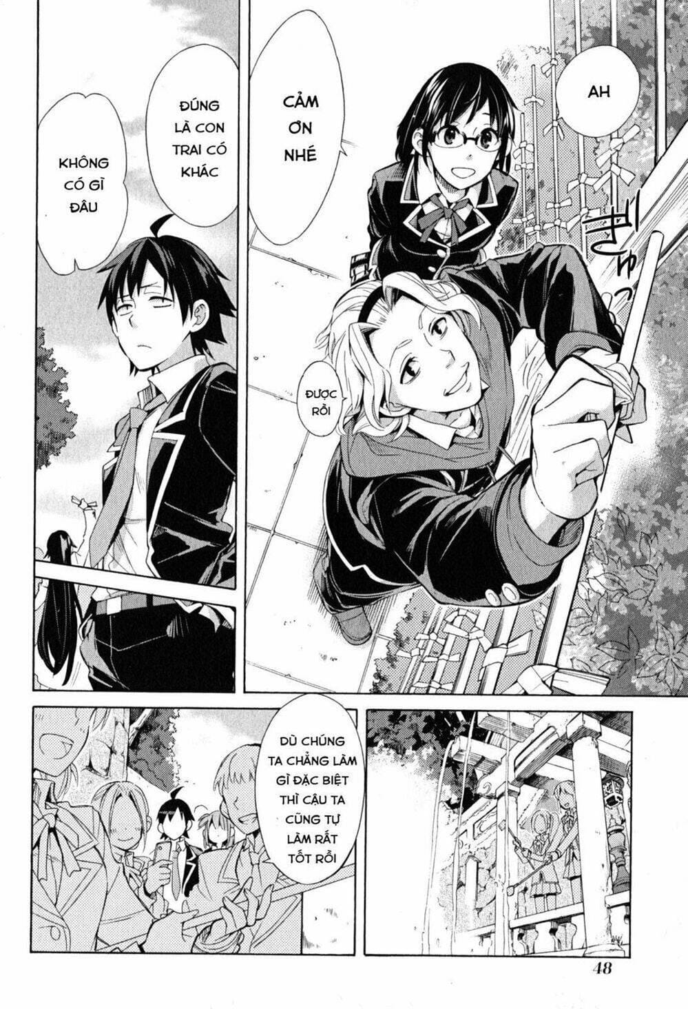 Truyện Tranh Chuyện Tình Thanh Xuân Bi Hài Của Tôi Quả Nhiên Là Sai Lầm - Oregairu trang 6