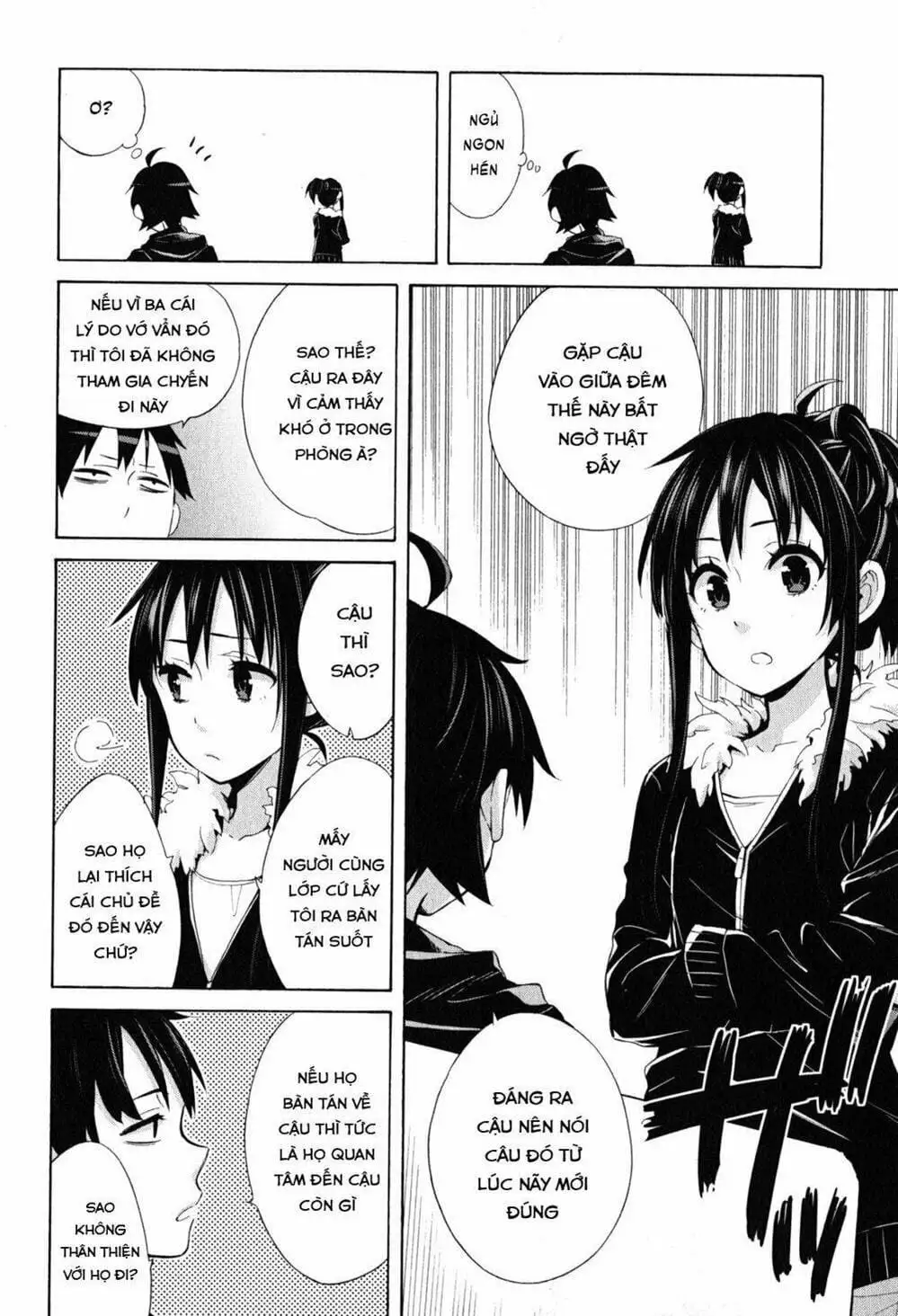 Truyện Tranh Chuyện Tình Thanh Xuân Bi Hài Của Tôi Quả Nhiên Là Sai Lầm - Oregairu trang 6