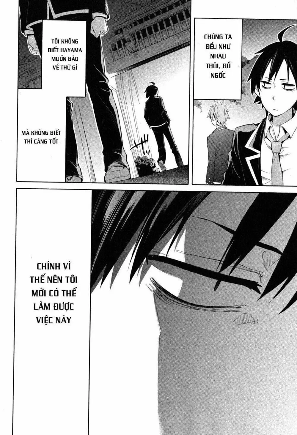 Truyện Tranh Chuyện Tình Thanh Xuân Bi Hài Của Tôi Quả Nhiên Là Sai Lầm - Oregairu trang 6